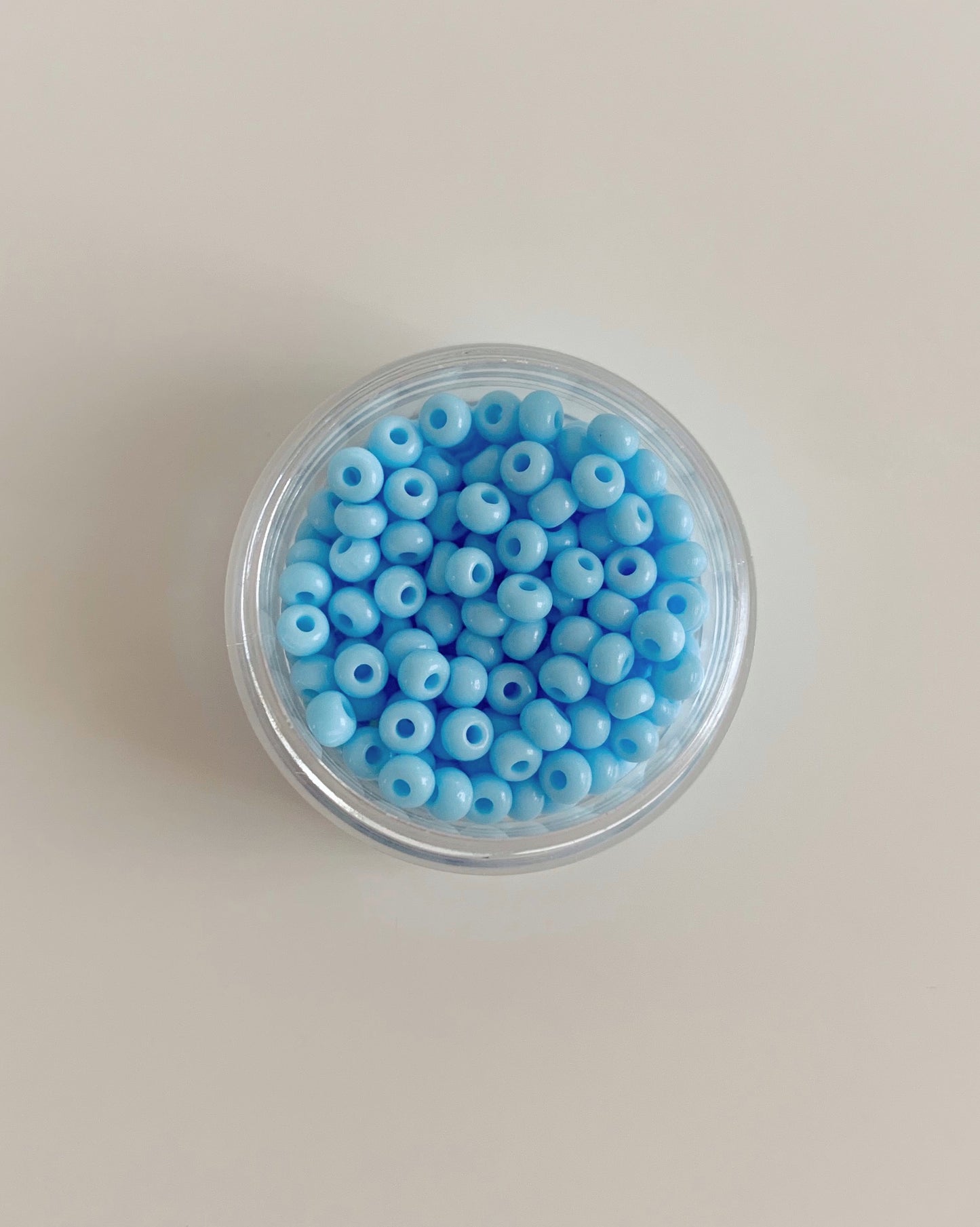 keari - 5 g Preciosa Perlen 3 mm, 8/0, blau, RESTBESTAND