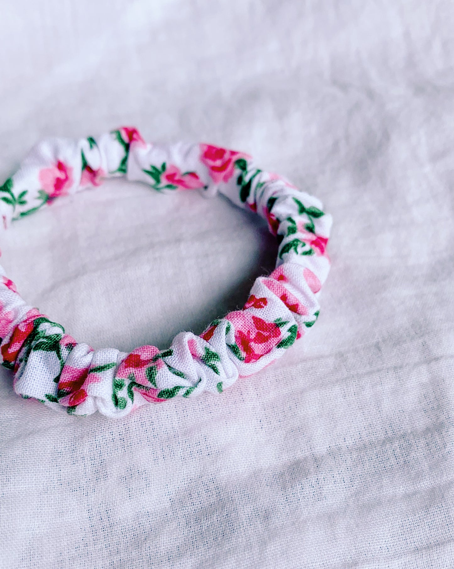 keari - schmale Scrunchies, verschiedene Farben und Muster