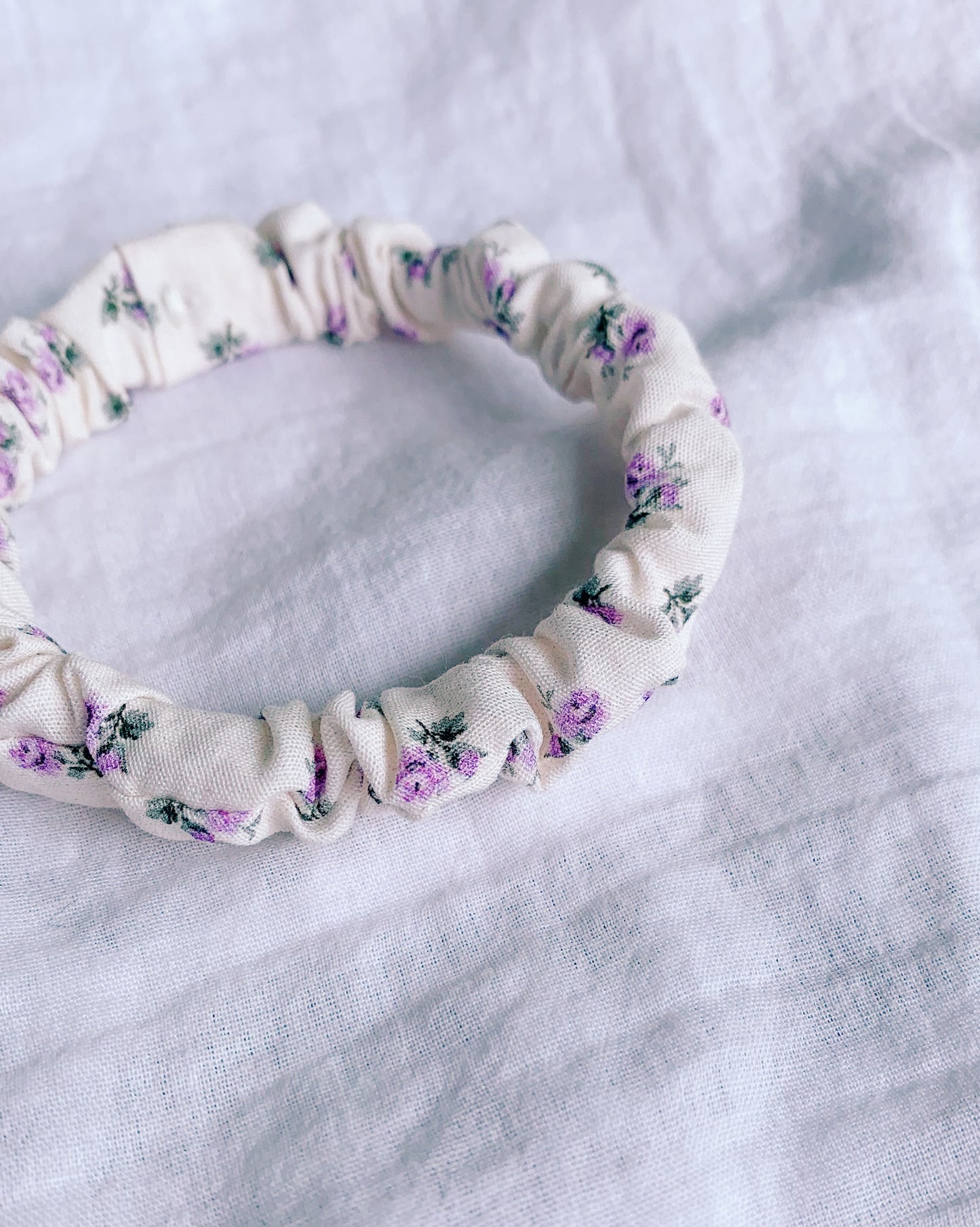 keari - schmale Scrunchies, verschiedene Farben und Muster