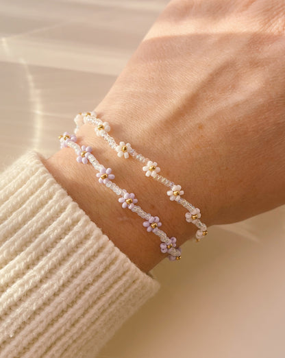 keari - DAISY Perlenarmband, personalisierbar