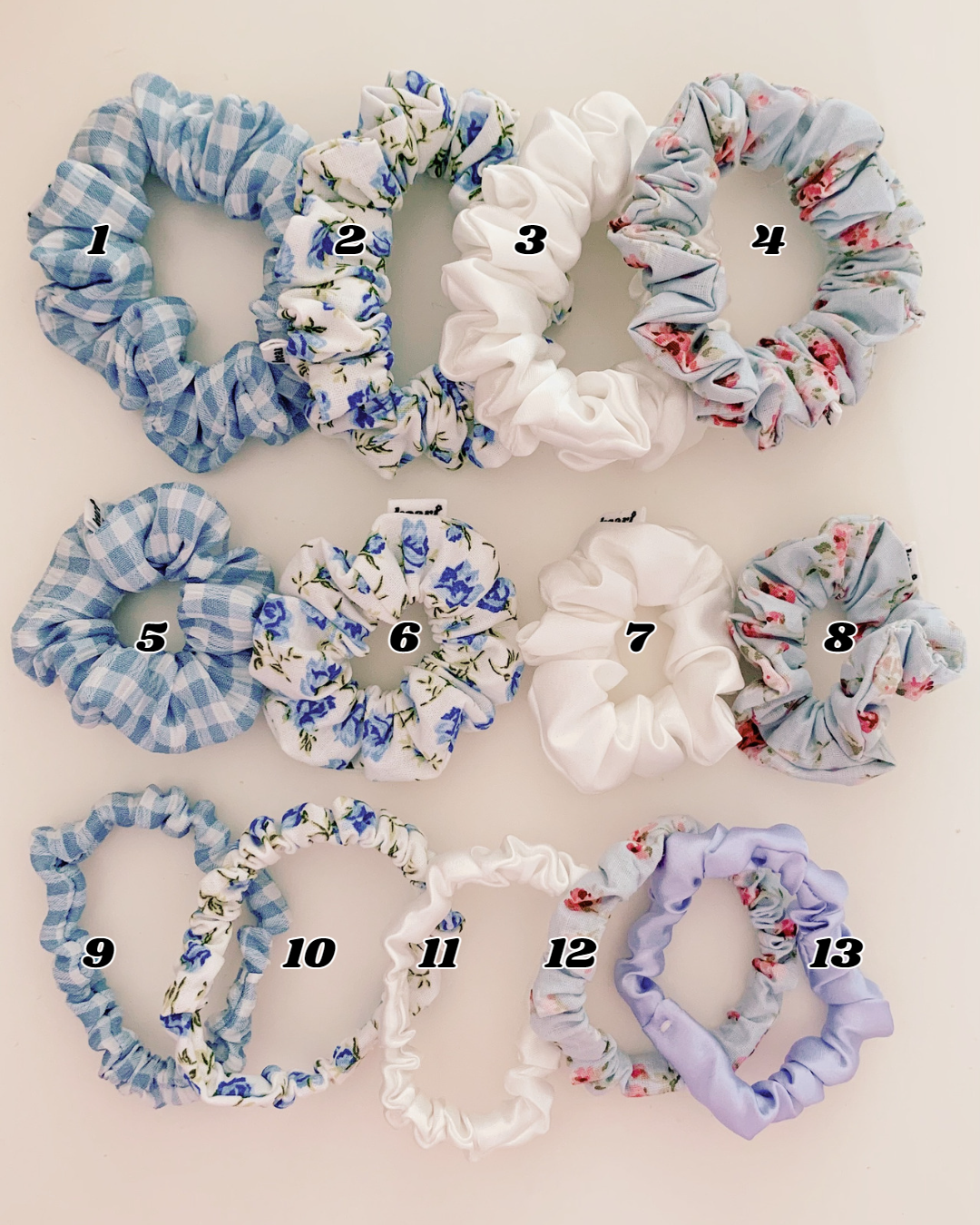 keari - Scrunchies blau