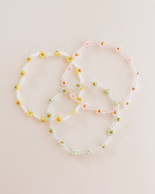 keari - DAISY Perlenarmband, personalisierbar