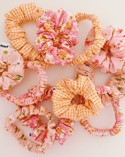 keari - Scrunchies rosa/ orange