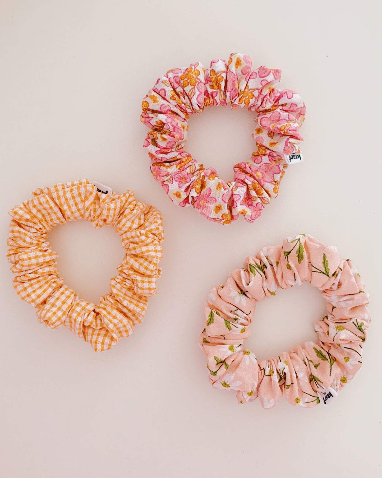 keari - Scrunchies rosa/ orange