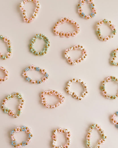 keari - POPPY Perlenring, personalisierbar