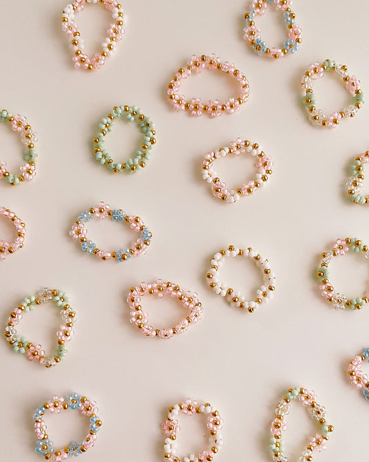 keari - POPPY Perlenring, personalisierbar